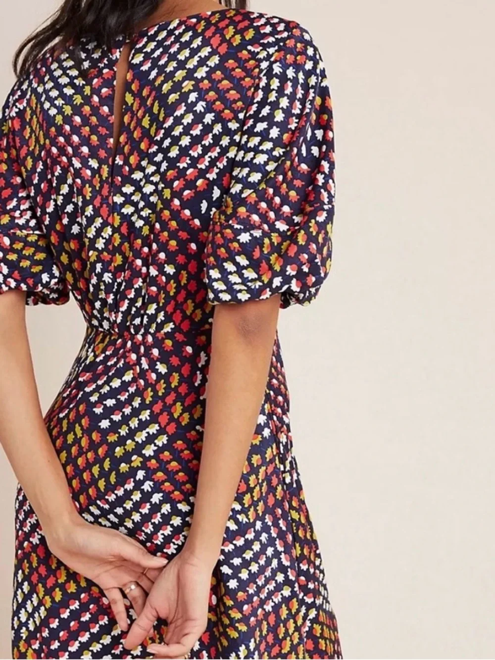 Anthropologie Maeve Melody Mini Dress- Size 14- EUC - Picture 2 of 11